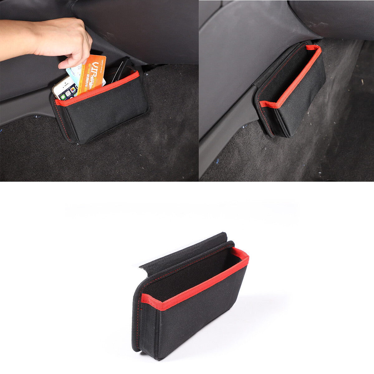 Center Console Seat Frunk Rear Trunk Storage Bag Tray For Corvette C8 20-26 21