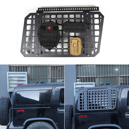 Modular Storage Panel Trunk Left Right Window Molle Shelf For Hummer H2 03-09 14