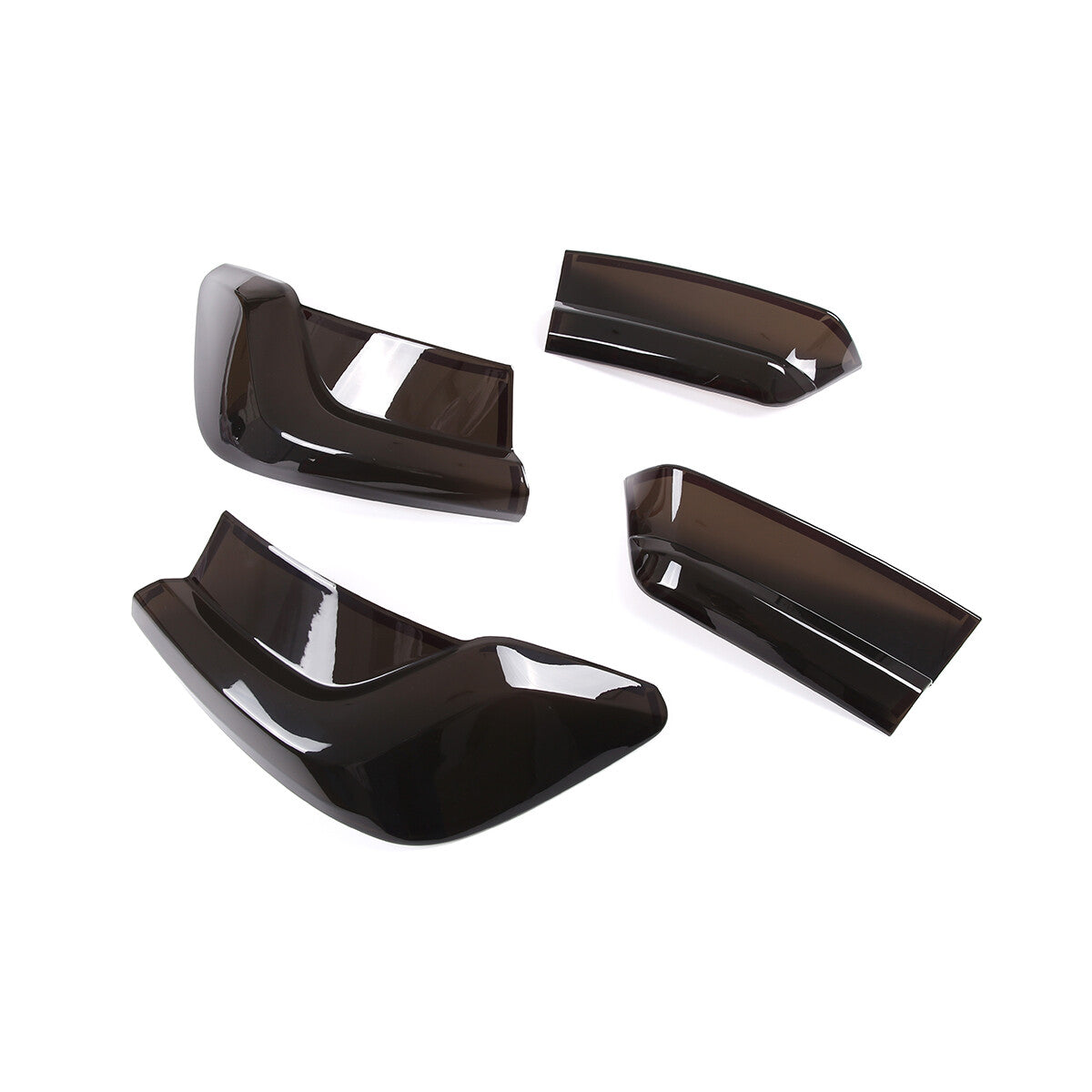 ABS Smoked Black Tail Light Lamp Cover Guard Trim For BMW 3 Series 20-22 5