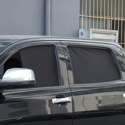 Black Window Screen Sun Shade Mesh Cover Windshield for Toyota Tundra 2007-21 US 6