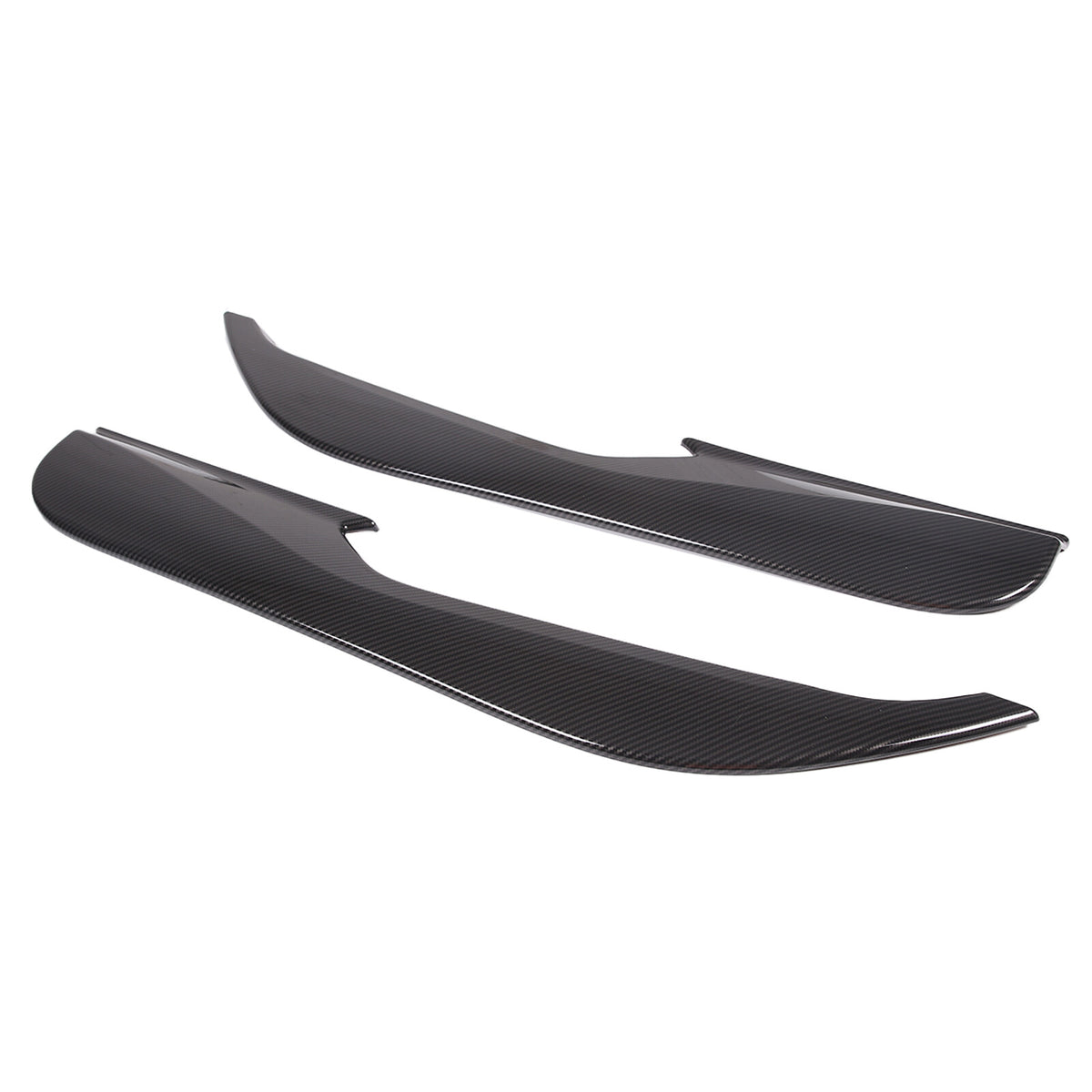 Carbon fiber ABS Car Door Bottom Anti Kick Trim Cover For Corvette C8 Z06 Z51 US 18