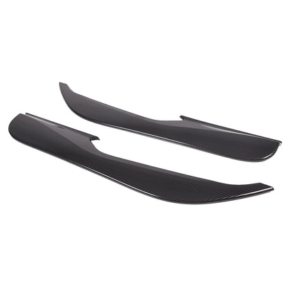 Carbon fiber ABS Car Door Bottom Anti Kick Trim Cover For Corvette C8 Z06 Z51 US 18