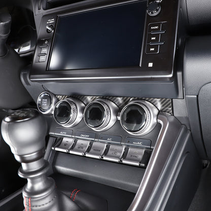 ABS Carbon Fiber Interior Center Console Trim Set For GR86/BRZ 2022-2024 US - Variants 6-10 51