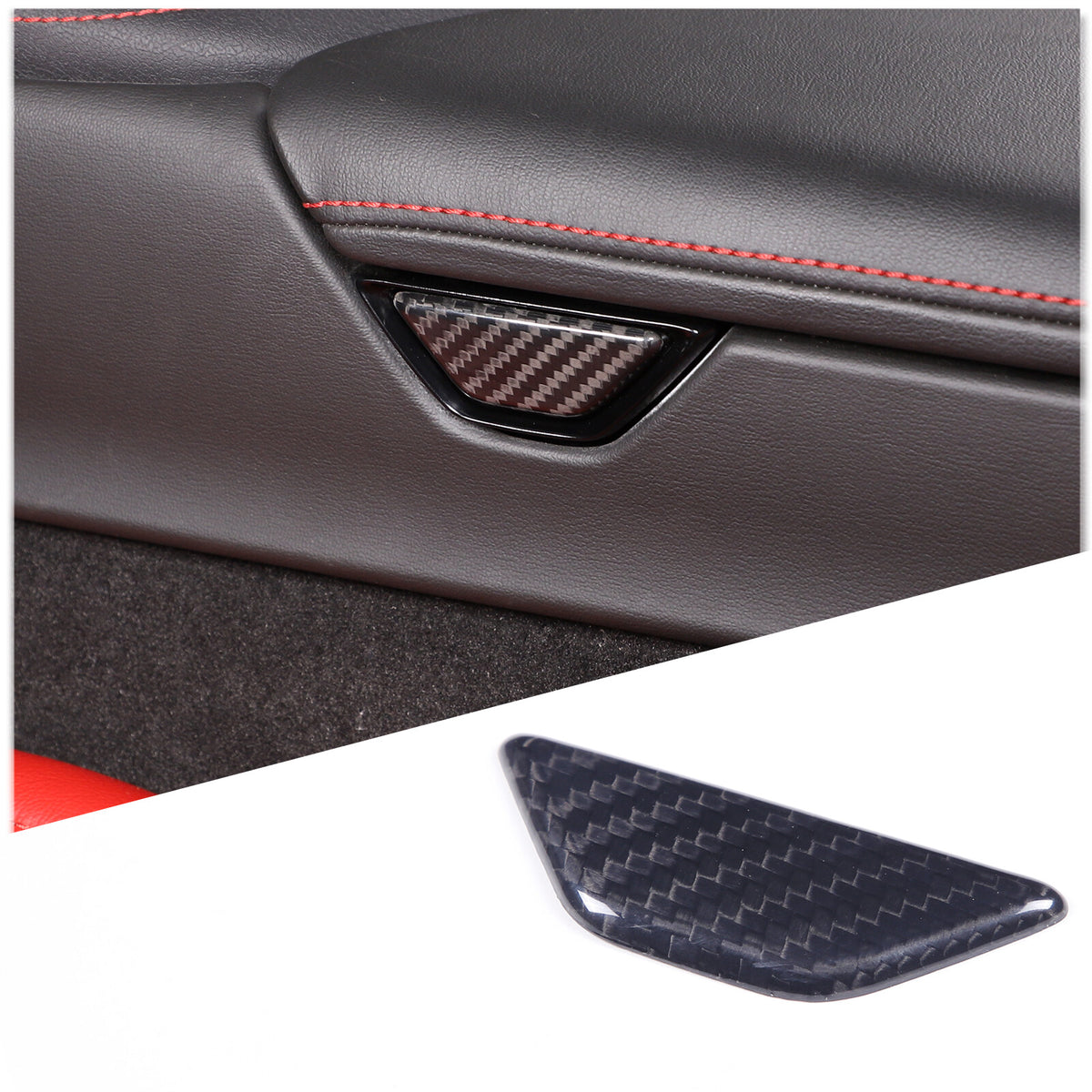 Real Dry Carbon Fiber Full Interior Center Set Trim Kit For Corvette C8 20-25 US - Styles 1-5 32