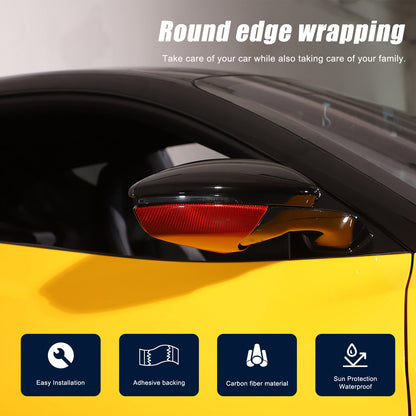 Red Real Carbon Fiber Interior Exterior Conosle Trim Cover For Lotus EMIRA 21-25 83
