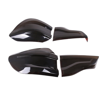 For BMW X3 G01 2018-2021 Smoke Black ABS Rear Tail Light Lamp Guards Cover Trim 6