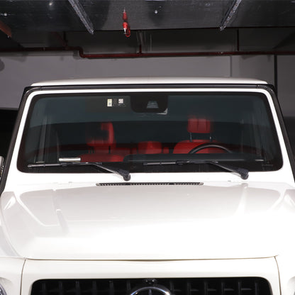 Real Carbon Fiber Window Triangle A-Pillar Cover For Benz W463 G550 G63 19-23 22