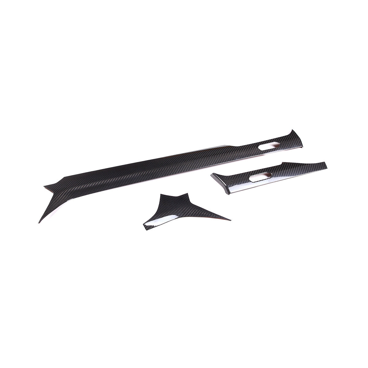 Real Carbon Firber Front Dashboard Strip Cover Trim For Lamborghini Urus 2018-23 6