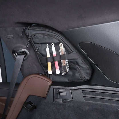 Car Trunk Right Side Window Storage Bag Tool Bag For BMW X5 2019-2023 5