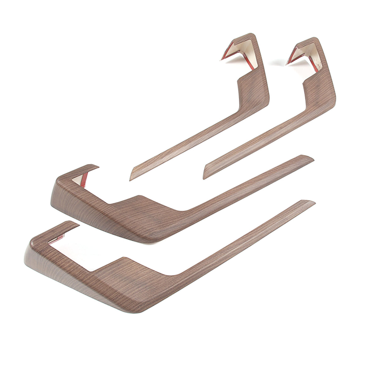 Pear Wood Interior L Strip Door Panel Trim For Toyota Tundra Sequoia 2022-26 US 16