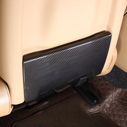 ABS Carbon Fiber Seat Back Anti-kick Panel Trim Cover For Range Rover Sport 2023 10