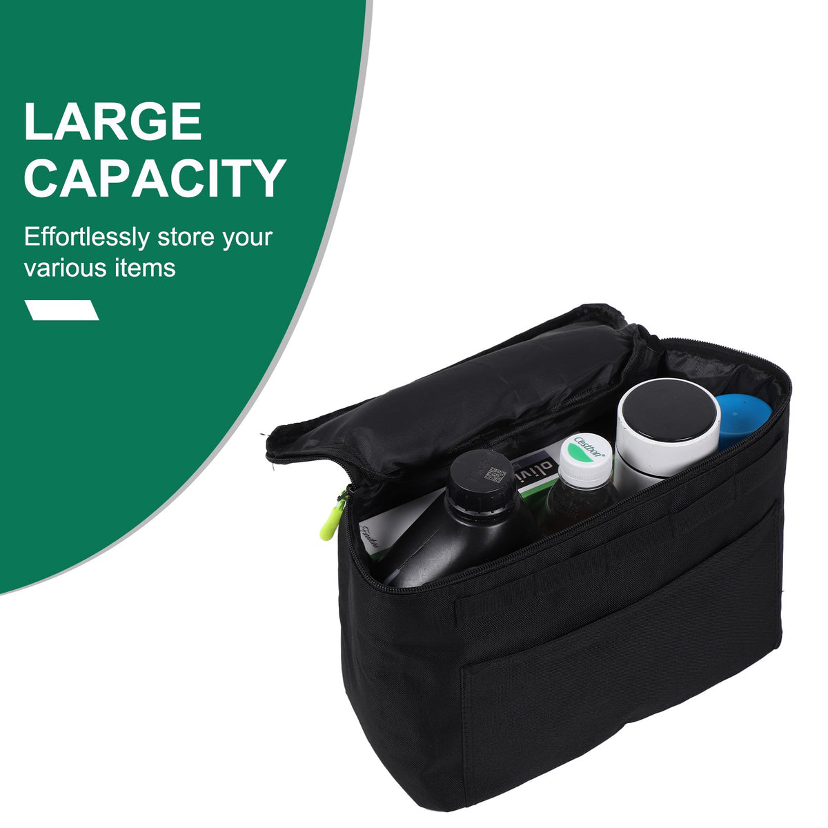 Trunk Left Side Storage Bag Box Tray For Honda Civic 11th Gen Hatchback 2021+ US 7