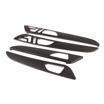 Carbon Fiber ABS Center Console Panel Trim For Benz ML W166/GL X166 2013‑2015 19