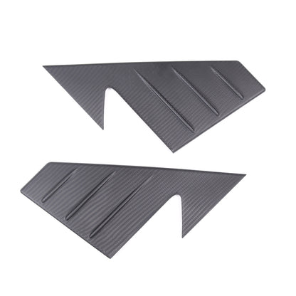 Matte Real Carbon Fiber Window Triangle A-Pillar Cover For LR Defender 2020-24 13