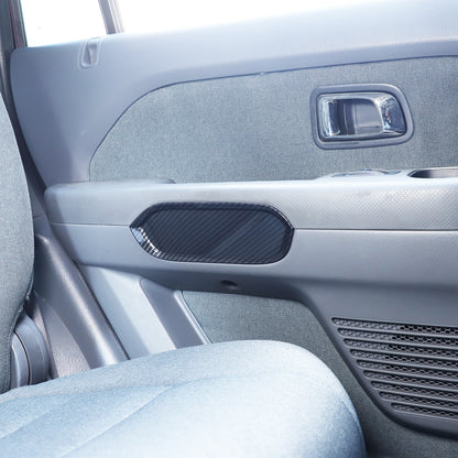 ABS Carbon Fiber Door Panel Armrest Handle Bowl Trim For Honda Pilot 03-08 US 8