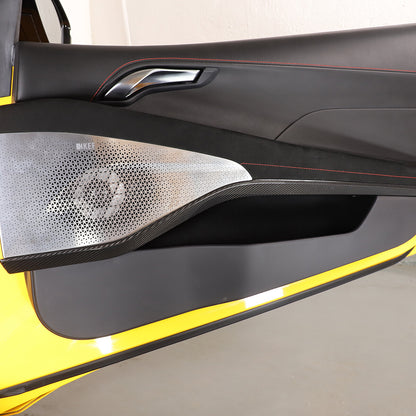 Real Carbon Fiber Interior Door Panel Strip Trim For Lotus Emira V6 i4 23-25 US 13