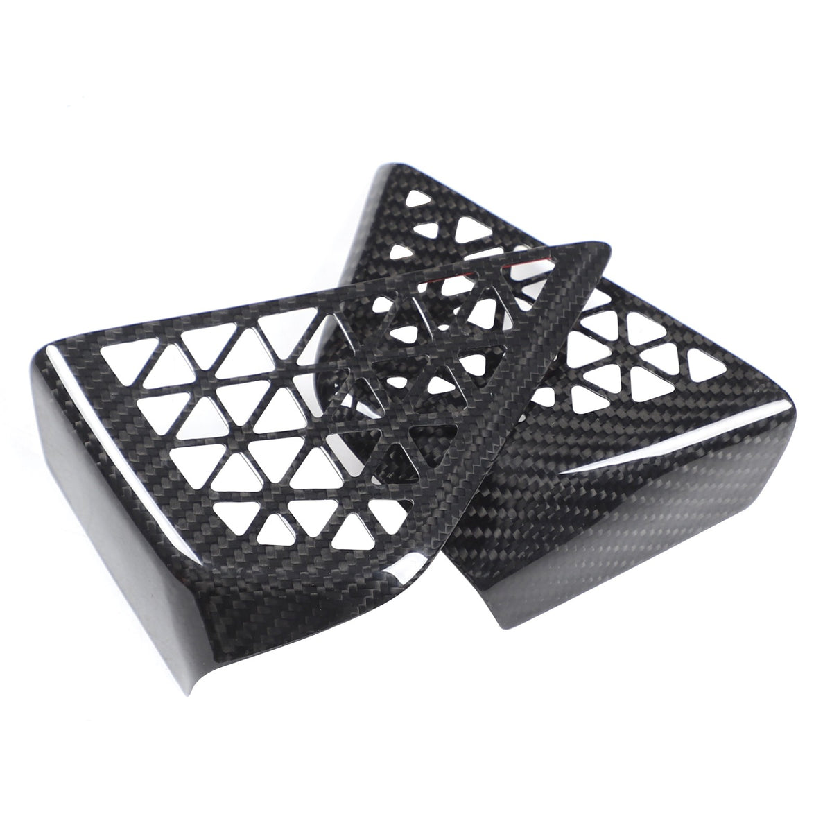 Real Carbon Fiber Dashboard Vent Trim Frame For BMW X5 G05 X6 G06 X7 G07 2023+ 6