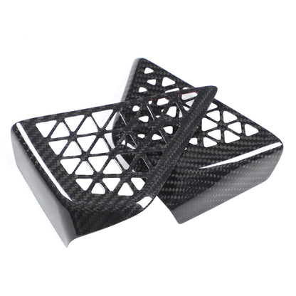 Real Carbon Fiber Dashboard Vent Trim Frame For BMW X5 G05 X6 G06 X7 G07 2023+ 6