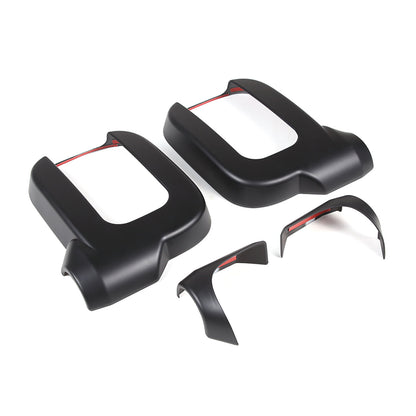 Matte Black Side Rear Exterior Door Mirror Cap Cover For Hummer H2 2003-09 US 14