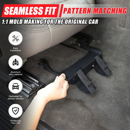 Black Alloy Passenger Seat Fire Extinguisher Bracket For Hummer H2 2003-2009 US 10