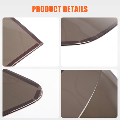 Black Smoked Gray ABS Taillight Cover Trim For BMW X3 F25 2011-2017 US 5