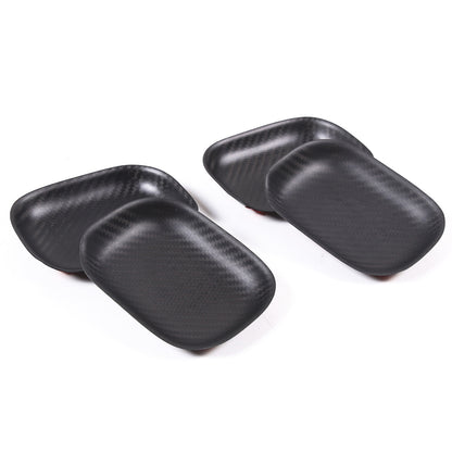 Matte Carbon Fiber Exterior Door Bowl Trim Cover For Mercedes G Class 2004-2018 9