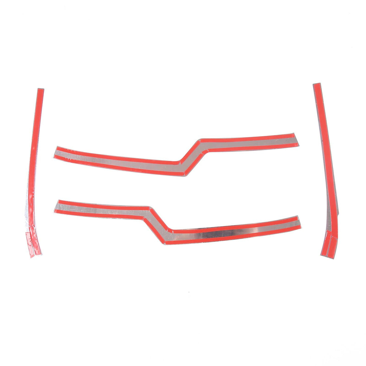 Red Front Trunk Bezel Gloss Stainless Plate Fit For Corvette C8 2020-2026 13