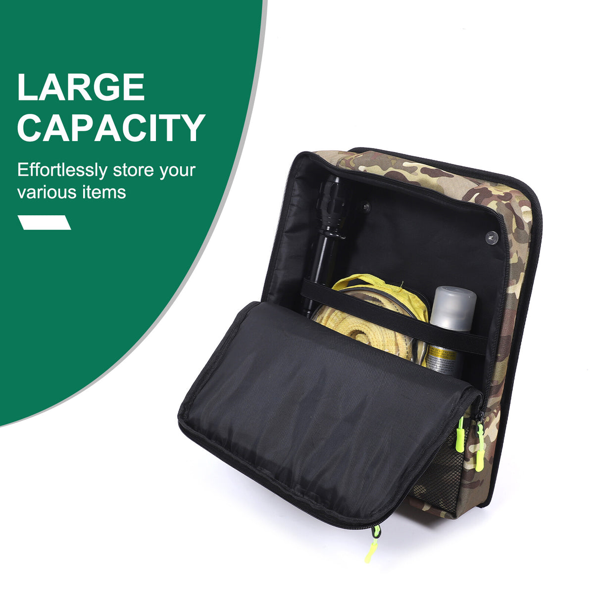 Camouflage Rear Trunk Side Window Storage Bag Tray For LR Defender 110 L663 20+ 4