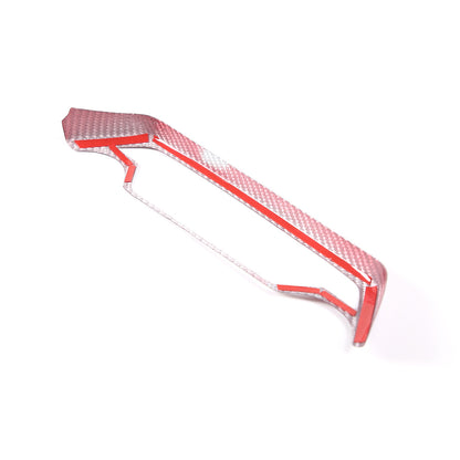 Red Real Carbon Fiber Interior Center Full Trim Set Kit For Corvette C7 2014-19 - Variants 6-10 8