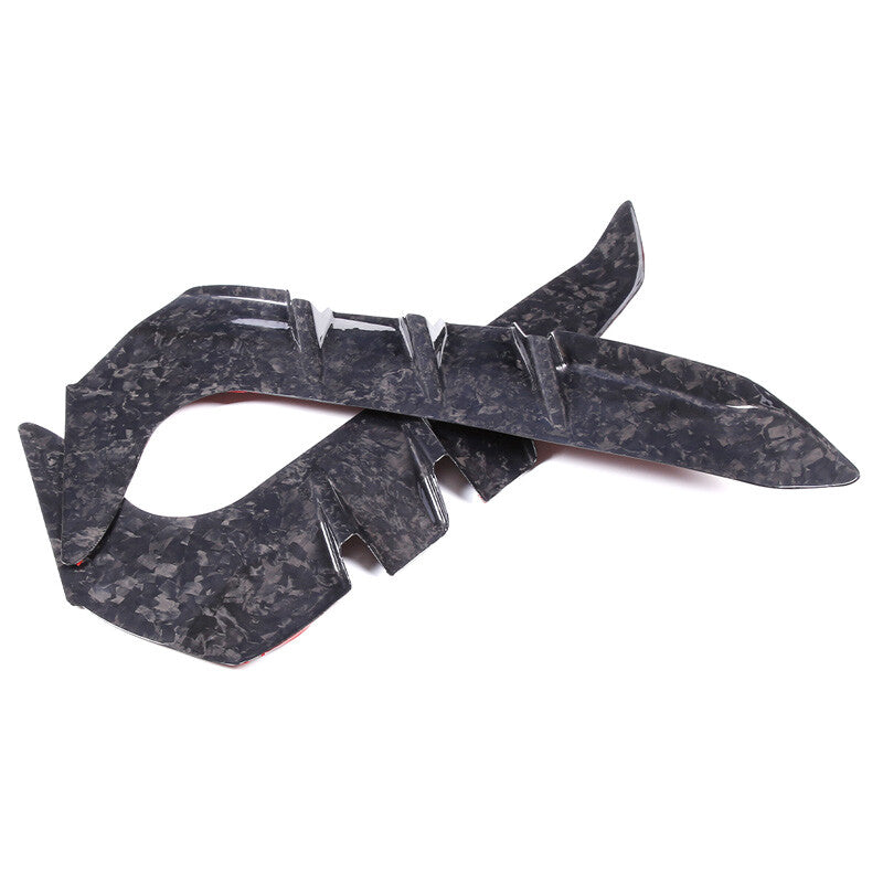 Forged Carbon Front Side Fender Air Outlet Trim For Toyota GR86 Subaru BRZ 2022+ 3