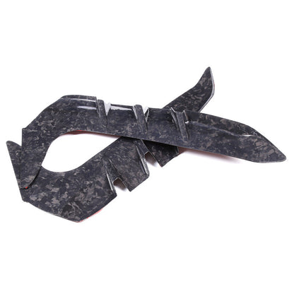 Forged Carbon Front Side Fender Air Outlet Trim For Toyota GR86 Subaru BRZ 2022+ 3