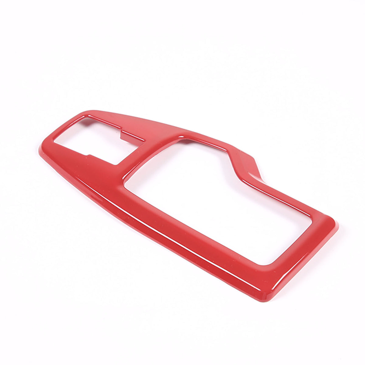 ABS Red Center Console Gear Shifter Panel Cover for Subaru WRX VB AT 2022-24 4
