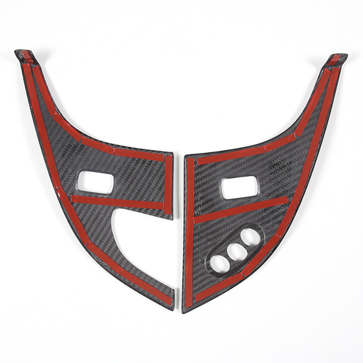 Real Dry Carbon Fiber Full Interior Set Decor Trim Kit for Corvette C6 2005-13 - Styles 1-5 60