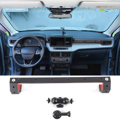 Navigation Screen Rear Expansion Platform W Camera Mount For Ford Maverick 2022+ 6