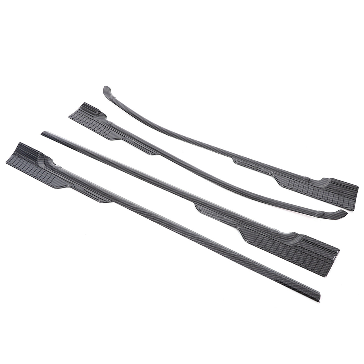 ABS Carbon Exterior Window Bottom Sill Trim Strip For Toyota Tacoma 2015-2022 US 12