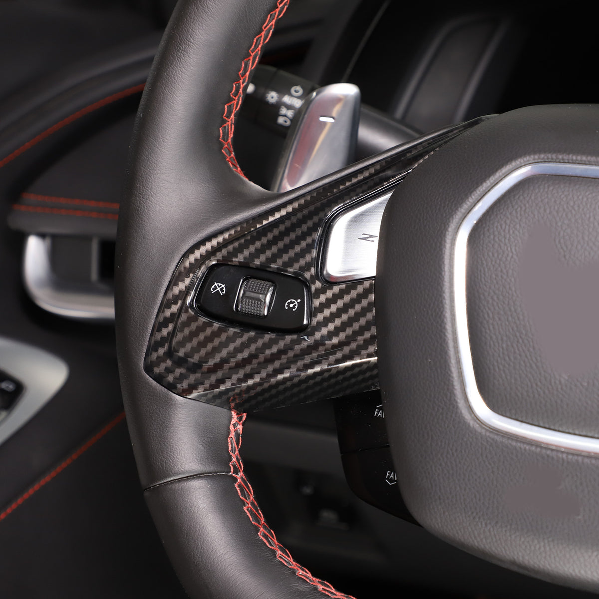 Carbon Fiber ABS Interior Full Decor Cover Trim Kit For Corvette C8 2020-2025 - Styles 1-5 33