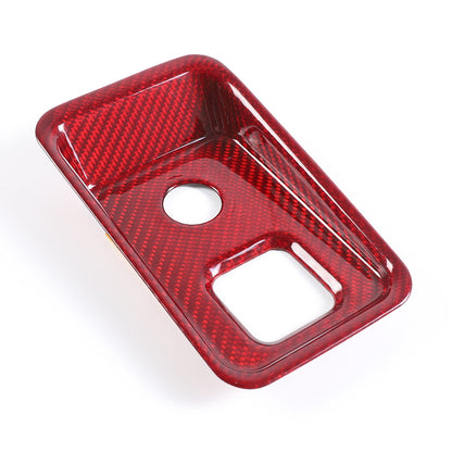 Red Real Carbon Fiber Full Interior Set Decor Trim Kit for Corvette C8 20-25 - Styles 41-45 17