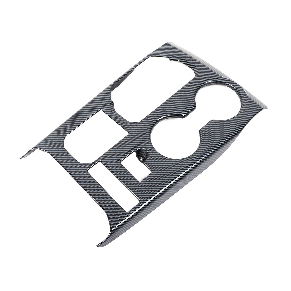 ABS Carbon Fiber Center gear shift trim cover for Toyota Highlander 2022-2024 8