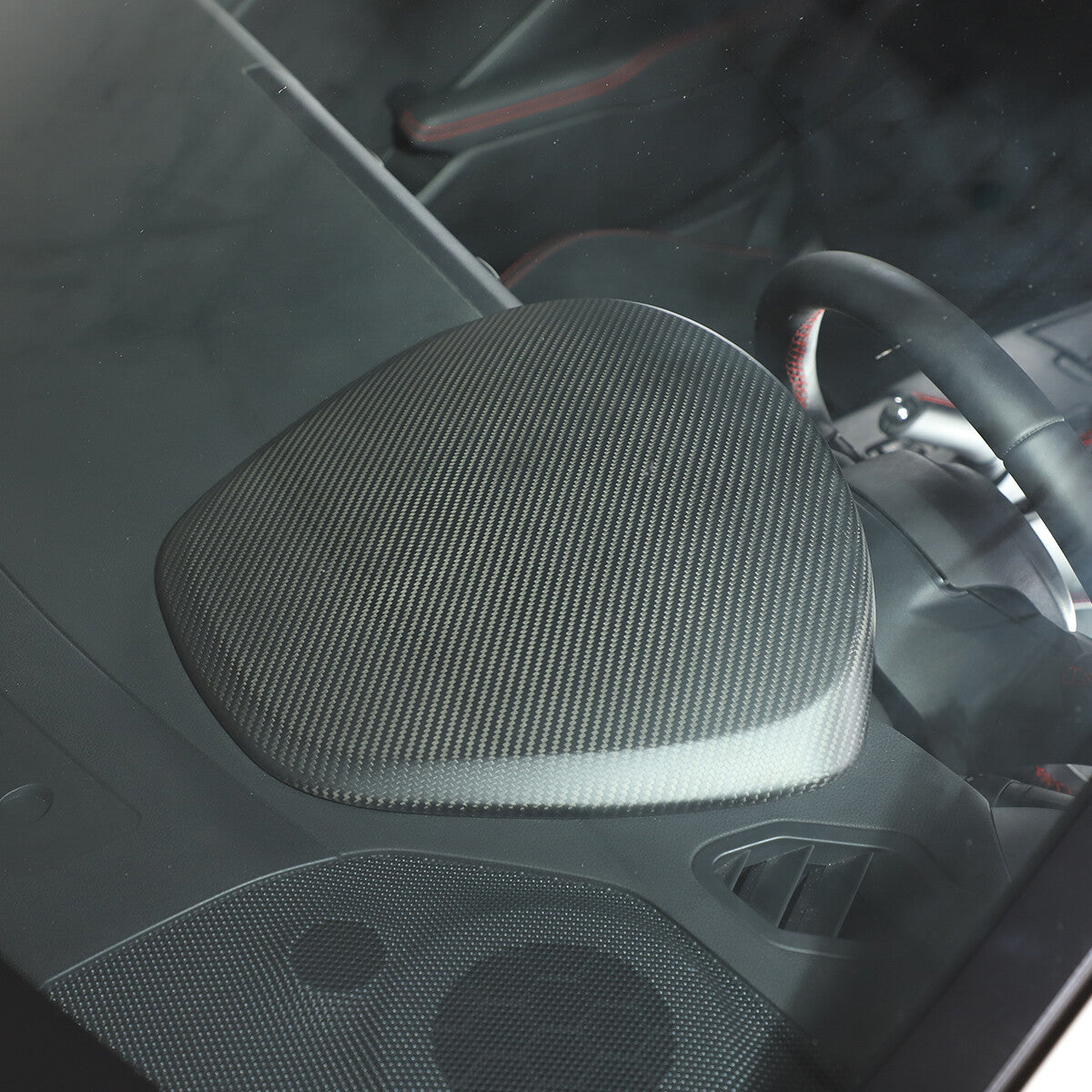 Matte Carbon Fiber Interior Dashboard Cover Trim For Toyotaa Subaru BRZ 2022 2