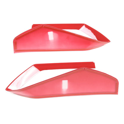 Red Front Side Air Intake Vent Grille Cover Trim For Corvette C8 20-25 US 11