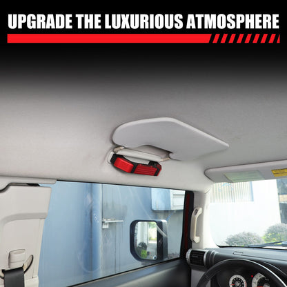 Replacement Mecha Black Red Alloy Roof Handle For Toyota FJ Cruiser 2007-21 US 19