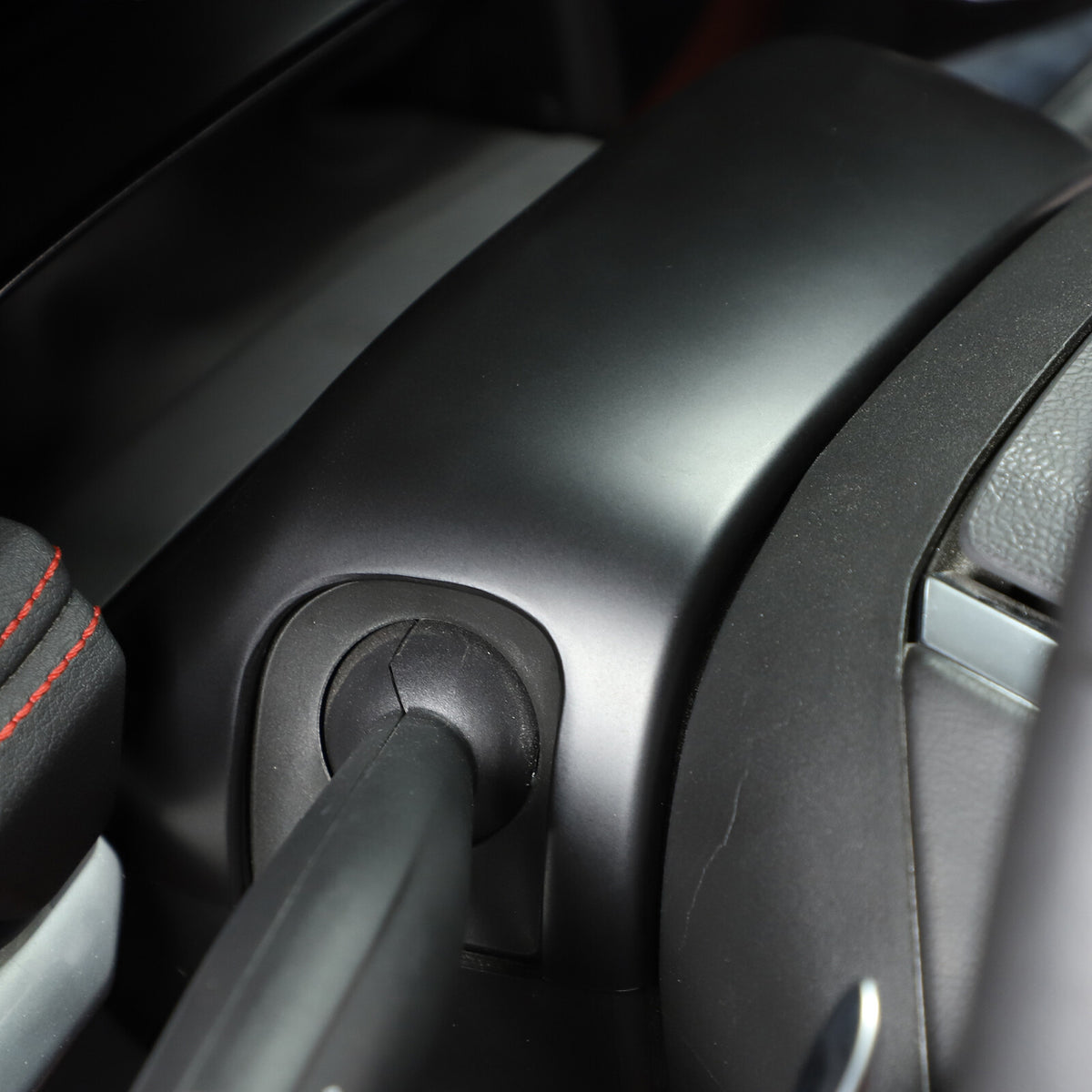Matte Black ABS Full Interior Set Cover Trim Kit For Corvette C8 2020-25 - Styles 16-20 12