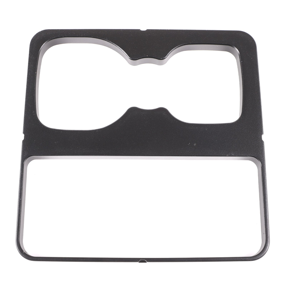 Black Aluminum Cup Holder Spacer Riser For Land Rover Defender L663 2020-2021 13