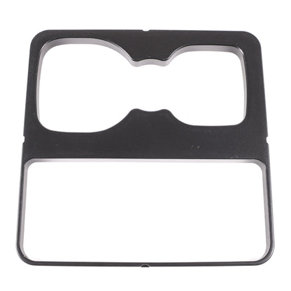 Black Aluminum Cup Holder Spacer Riser For Land Rover Defender L663 2020-2021 13