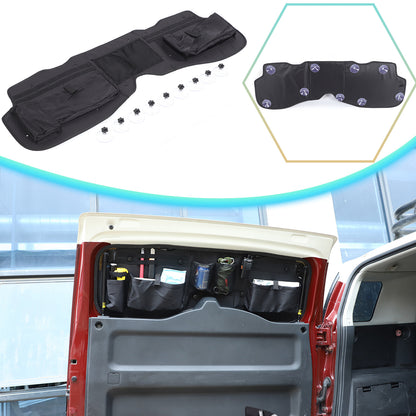 Tailgate Rear Door Window Trunk Storage Bag Organizer For Toyota FJ Cruiser 07+ 1