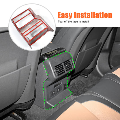 Grain Rear Air Vent Outlet Trim Cover For Range Rover Velar L560 2024+ 5