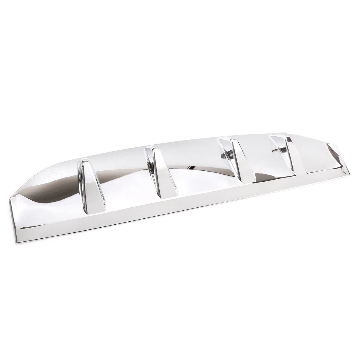 Glossy Silver ABS Rear Bumper Skid Plate For Mercedes-Benz GLC X253 2020-2021 13