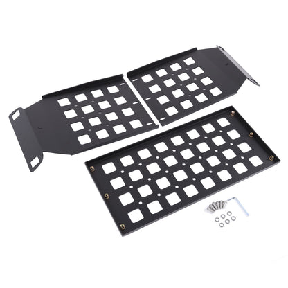 Alloy Rear Roof Hanging Storage Rack Molle Panel For Ford Ranger T6 2015-2021 19
