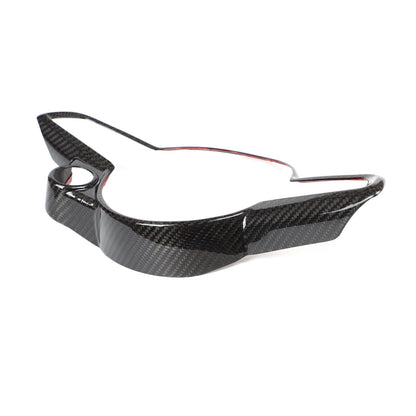 Real Carbon Fiber Steering Wheel Cover Trim For Alfa Romeo Giulia/Stelvio 2020+ 2