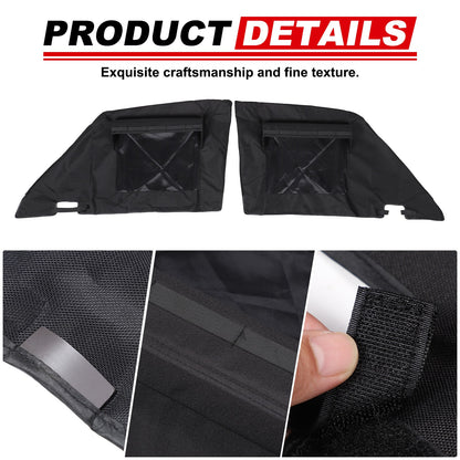Front Window Vent Visor Sun Shade Cover For Toyota Land Cruiser Prado LC250 24+ 20